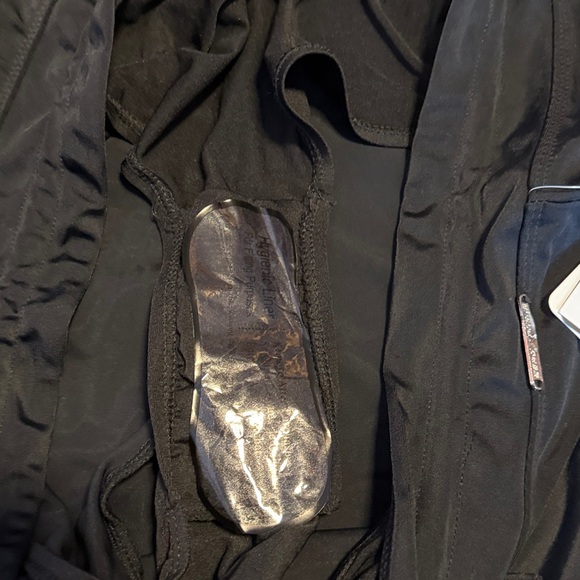 Women’s ZeroXposur Black Athletic Shorts with Drawstring UPF 30 - Picture 4 of 7